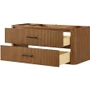 Wyndham Collection Francesca WM 48" Single Wall Mounted Vanity Cabinet Only - Less Vanity Top