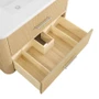 Wyndham Collection Francesca WM 48" Single Wall Mounted Vanity Cabinet Only - Less Vanity Top