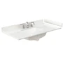 Wyndham Collection Icon 42" Free Standing Single Basin Vanity Set with Cabinet and Quartz Vanity Top