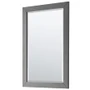 Wyndham Collection Daria 30" Free Standing Single Basin Vanity Set with Cabinet, Quartz Vanity Top, and Framed Mirror