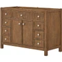 Wyndham Collection Rian 48" Single Free Standing Vanity Cabinet Only - Less Vanity Top