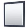 Wyndham Collection Miranda 42" Free Standing Single Basin Vanity Set with Cabinet, Quartz Vanity Top, and Framed Mirror
