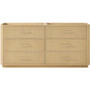 Wyndham Collection Francesca 72" Double Free Standing Vanity Cabinet Only - Less Vanity Top