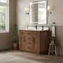 Wyndham Collection Beckett TK 42" Free Standing Single Basin Vanity Set with Cabinet and Quartz Vanity Top