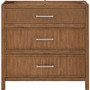 Wyndham Collection Isola 36" Single Free Standing Vanity Cabinet Only - Less Vanity Top