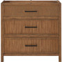 Wyndham Collection Isola 36" Single Free Standing Vanity Cabinet Only - Less Vanity Top