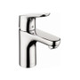 Hansgrohe Focus 1.2 GPM Single Hole Bathroom Faucet with EcoRight, Quick Clean, and ComfortZone Technologies - Drain Assembly Included