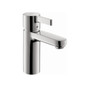 Hansgrohe Metris S 1.2 GPM Single Hole Bathroom Faucet with EcoRight, Quick Clean, and ComfortZone Technologies - Drain Assembly Included