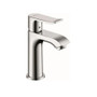 Hansgrohe Metris 1.2 GPM Single Hole Bathroom Faucet with EcoRight, Quick Clean, and ComfortZone Technologies - Drain Assembly Included