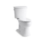 Kohler Kelston 1.28 GPF Two-Piece Elongated Comfort Height Toilet with AquaPiston Technology