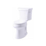 Kohler 1.28 GPF Two-Piece Comfort Height Elongated Toilet with 10" Rough In and Right Hand Trip Lever from the Highline Collection