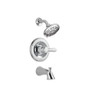 Delta Lahara Monitor 14 Series Tub and Shower Trim Package with 1.75 GPM Multi Function Shower Head