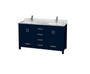 Royal Armada 60" Double Bathroom Vanity