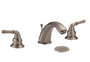 Sol widespread Bathroom Faucet Brushed Nickel