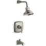 Kohler | Margaux® Rite-Temp® bath and shower valve trim with lever handle, NPT spout and 2.5 gpm showerhead