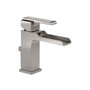 Delta Ara 1.2 GPM Single Hole Waterfall Bathroom Faucet Includes Metal Pop-Up Drain Assembly