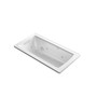 Kohler Archer 60" Drop-In Jetted Whirlpool Bath Tub - Reversible Drain