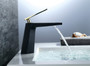 Royal Limited Edition Cube Single Handle Lav Faucet Black and Gold