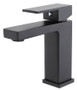 Midnight Bathroom Single Hole Vanity Faucet Matte Black