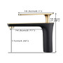 Midnight Gold Rush Bathroom Sink Faucet