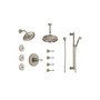 Brizo Baliza Sensori® Custom Thermostatic Shower System with Wall and Ceiling Showerheads, Valve Trim, Volume Controls, Body Sprays, and Hand Shower - Valves Included