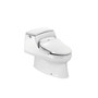 Kohler Novita Round Bowl Bidet Seat with Warm Air Dryer, Heated Seat, and Side Panel Controls