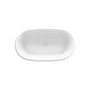 Kohler Memoirs 66" Lithocast Freestanding Bath with Center Toe-tap Drain