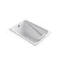 Kohler Greek Collection 48" Drop In Soaking Bath Tub - Drain Not Included