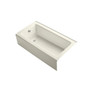 Kohler Bellwether Collection 60" Three Wall Alcove Bath Tub with Integral Apron and Left Hand Drain