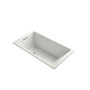 Kohler Underscore 60" Soaking Bathtub for Three Wall Alcove Installation with Right Drain and 68 Gallon Water  Capacity