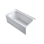 Kohler Bancroft Collection 60" Three Wall Alcove Soaking Bath Tub with Right Hand Drain