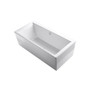 Kohler Stargaze 72" Free Standing Bath Tub with Lumbar  Support and Center Drain