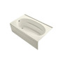 Kohler Windward Collection 72" Three Wall Alcove Soaking Bath Tub with Left Hand Drain