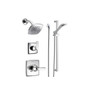 Delta Monitor 14 Series Single Function Pressure Balanced Shower System with Shower Head, and Hand Shower - Includes Rough-In Valves