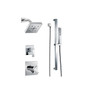 Delta Monitor 17 Series Dual Function Pressure Balanced Shower System with Integrated Volume Control, Shower Head, and Hand Shower -  Includes Rough-In Valves