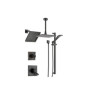 Delta Monitor 17 Series Pressure Balanced Shower System with Integrated Volume Control, Shower Head, Rain Shower and Hand Shower - Includes Rough-In Valves