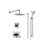 Delta TempAssure 17T Series Thermostatic Shower System with Integrated Volume Control, Shower Head, and  Hand Shower - Includes Rough-In Valves