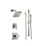 Delta Monitor 14 Series Single Function  Pressure Balanced Shower System with Shower Head, and Hand Shower - Includes Rough-In Valves: Ara