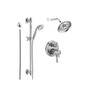 Delta Cassidy Pressure Balanced Shower System with Shower Head, Shower Arm, Hand Shower, Slide Bar, Hose, Valve Trim and MultiChoice Rough-In - v2