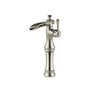 Delta Cassidy Single Hole Waterfall Bathroom Faucet with Riser