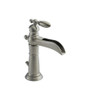 Delta Victorian Single Hole Waterfall Bathroom Faucet with Pop-Up Drain Assembly