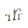 Brizo Charlotte Widespread Bathroom Faucet with Pop-Up Drain Assembly Less Handles