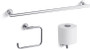 Kohler Purist 24" Towel Bar, Towel Ring and Tissue Holder