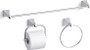 Kohler Memoirs Stately 24" Towel Bar, Towel Ring and Tissue Holder