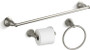 Kohler Kelston 24" Towel Bar, Towel Ring and Tissue Holder