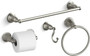 Kohler Kelston 18" Towel Bar, Towel Ring, Tissue Holder and Robe Hook