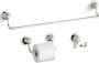 Kohler Bancroft 24" Towel Bar, Tissue Holder and Robe Hook