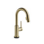 Delta Trinsic Pull-Down Bar/Prep Faucet with On/Off Touch Activation, Magnetic Docking Spray Head