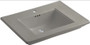 Kohler Memoirs Stately 30" Fireclay Pedestal Bathroom Sink with 1 Hole Drilled and Overflow