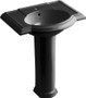 Kohler Devonshire 27" pedestal lavatory with single-hole faucet drilling